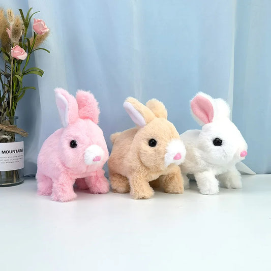 New Electronic Plush Rabbit Toy Robot Animal Pet